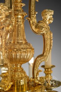 Important lustre de style Louis XIV