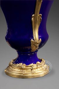 Paire de grands vases balustres - Manufacture de Sèvres
